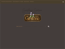 Tablet Screenshot of guesthouse-gentiana.com